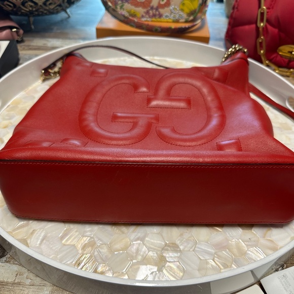 Authentic Red Gucci Apollo Hobo Bag! Amazing Condition! - Picture 12 of 16